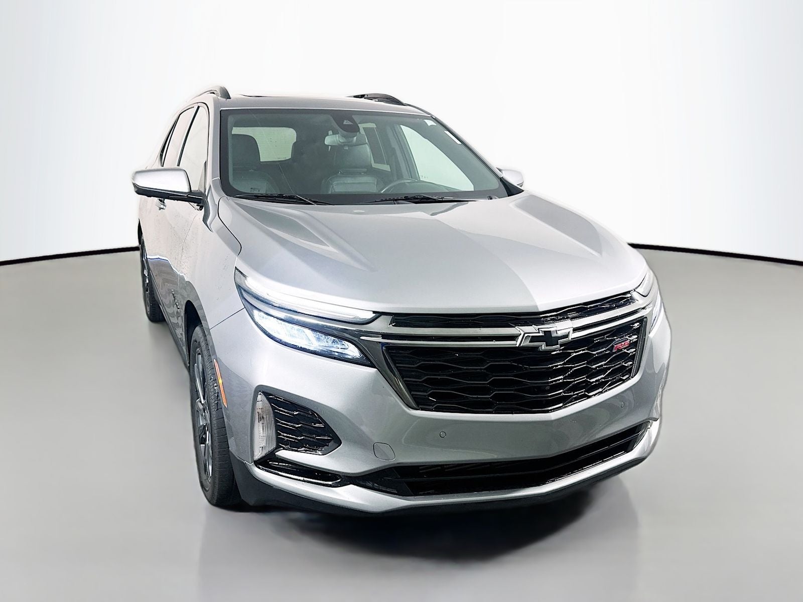 2023 Chevrolet Equinox AWD RS in Sterling Gray Metallic — front three-quarter view