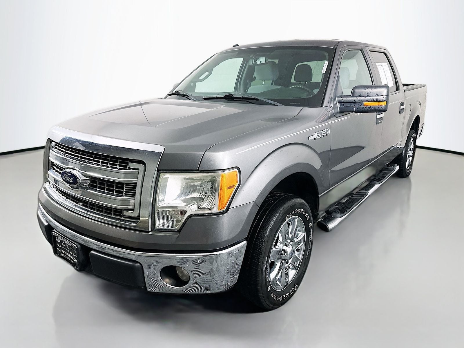 2013 Ford F-150 — rear three-quarter view