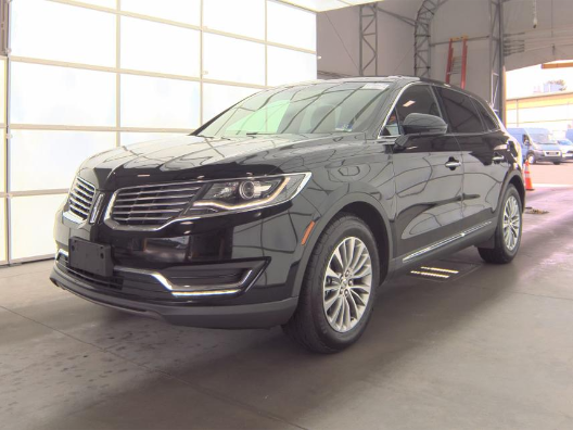 2017 Lincoln MKX Select in Velvet — front three-quarter view