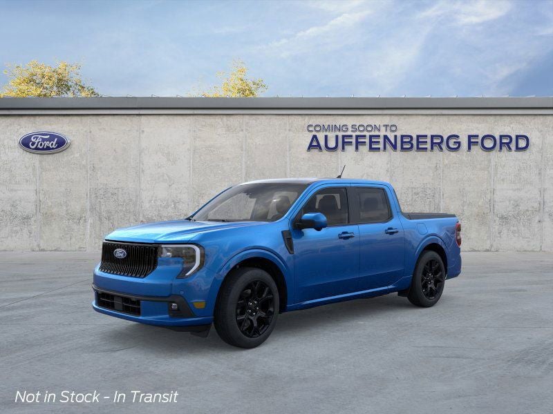 2026 Ford Maverick Lobo High in Velocity Blue — front three-quarter view