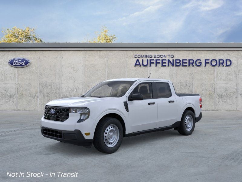2026 Ford Maverick XL in White Metallic — front three-quarter view