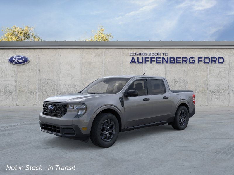 2026 Ford Maverick XLT in Gray Metallic — front three-quarter view