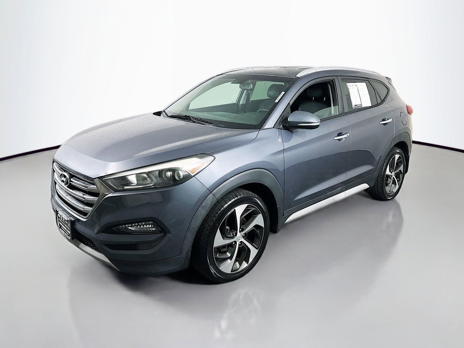 2018 Hyundai Tucson — rear three-quarter view