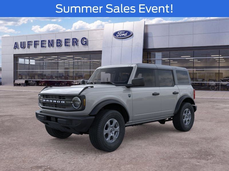 2026 Ford Bronco Big Bend in Avalanche — front three-quarter view