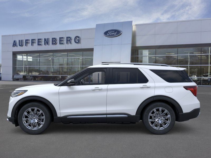 2026 Ford Explorer — rear three-quarter view