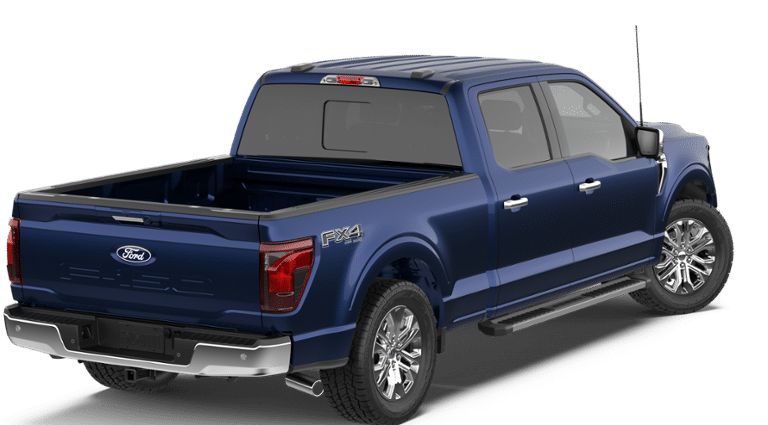 2026 Ford F-150 — rear three-quarter view
