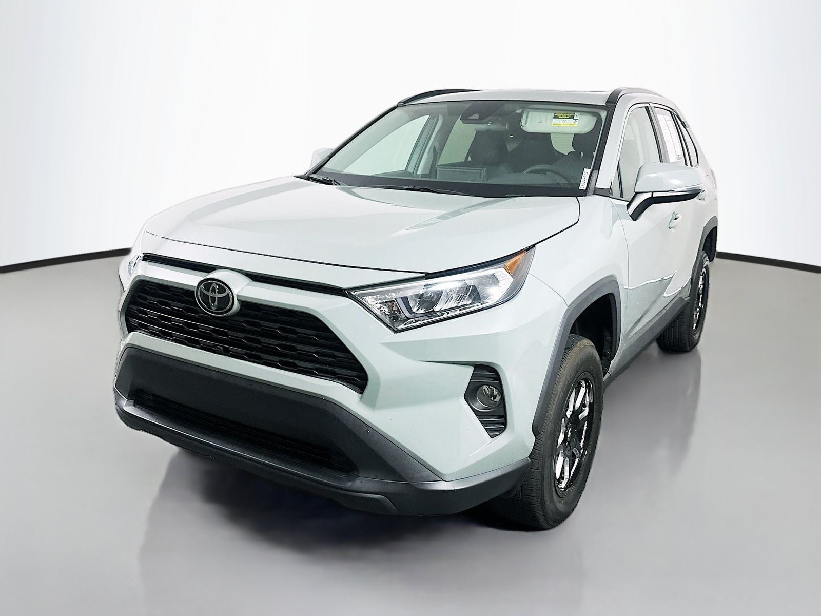 2021 Toyota RAV4 — rear three-quarter view
