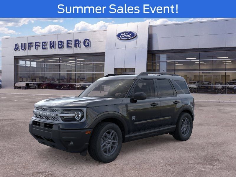 2026 Ford Bronco Sport Big Bend in Shadow Black — front three-quarter view