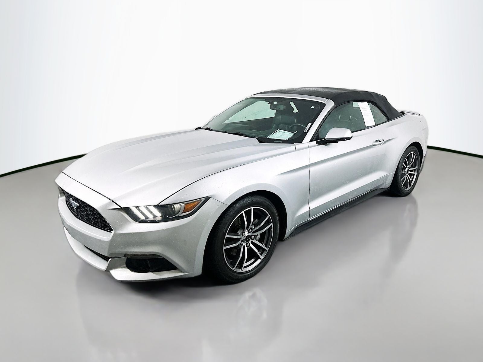 2016 Ford Mustang — rear three-quarter view